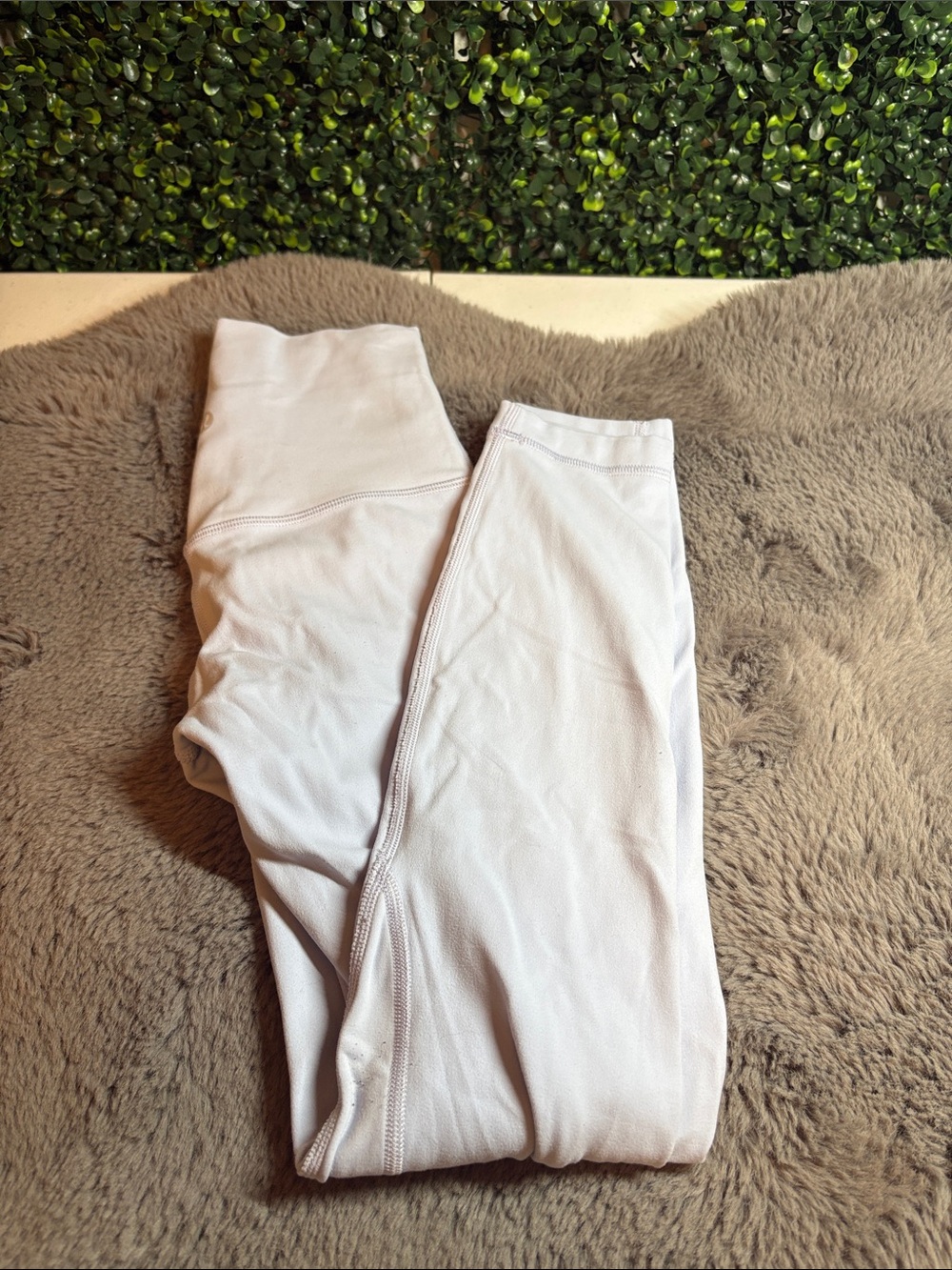 lululemon athletica white blue High-Rise align Leggings size 0